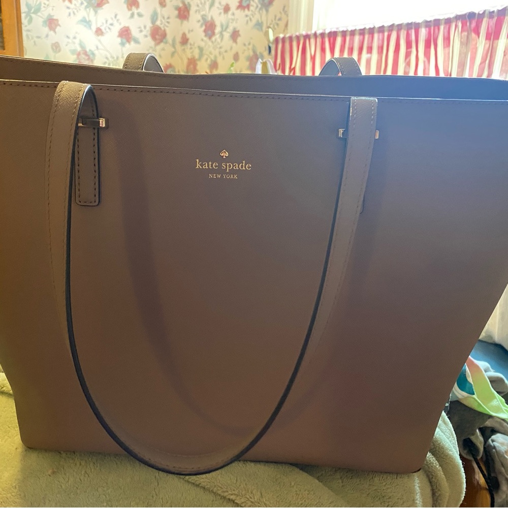 KATIE SPADE PINK EXTRA LARGE TOTE SHOULDER BAG